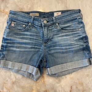 AG Adriano Goldschmied Denim Blue Women's Shorts Size 26